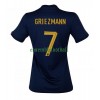 Maillot de Supporter France Antoine Griezmann 7 Domicile Coupe du Monde 2022 Pour Femme
